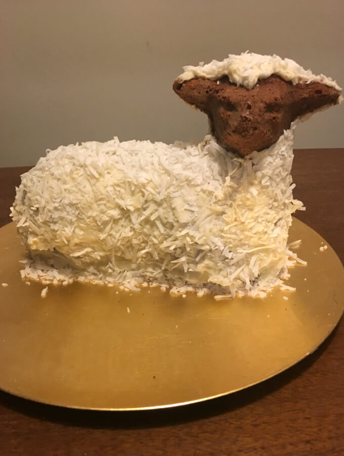 Wooden Butter Mold - Lamb, Small