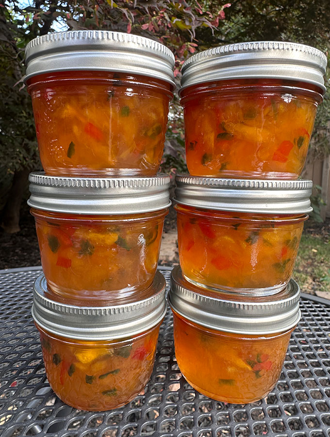 Peach Jalapeño Jam